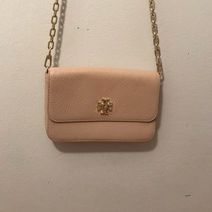 Beige Tori Burch Shoulder Bag