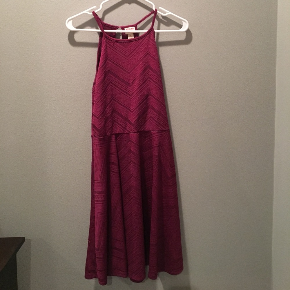 PURPLE TARGET DRESS