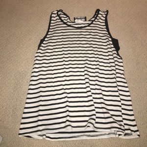 UN DEUX TROIS striped tank top