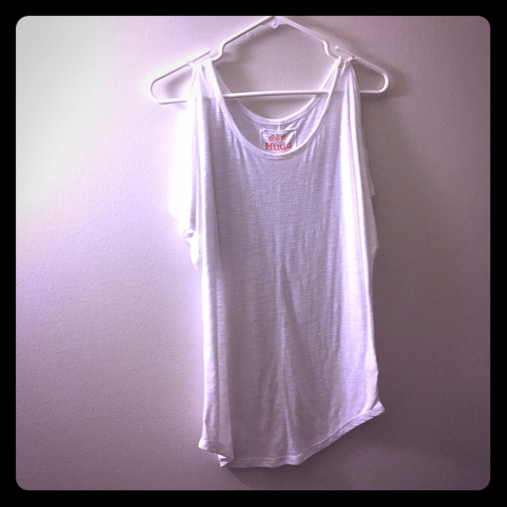 White open shoulder shirt - Mudd