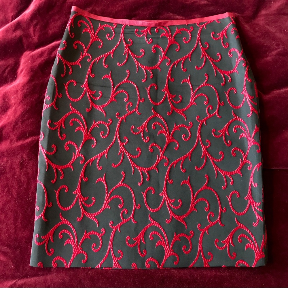 Nicole Miller Collection Perfect Pattern Pencil Skirt