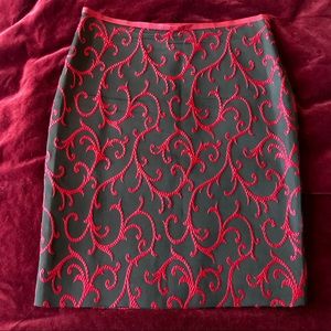 Nicole Miller Collection Perfect Pattern Pencil Skirt