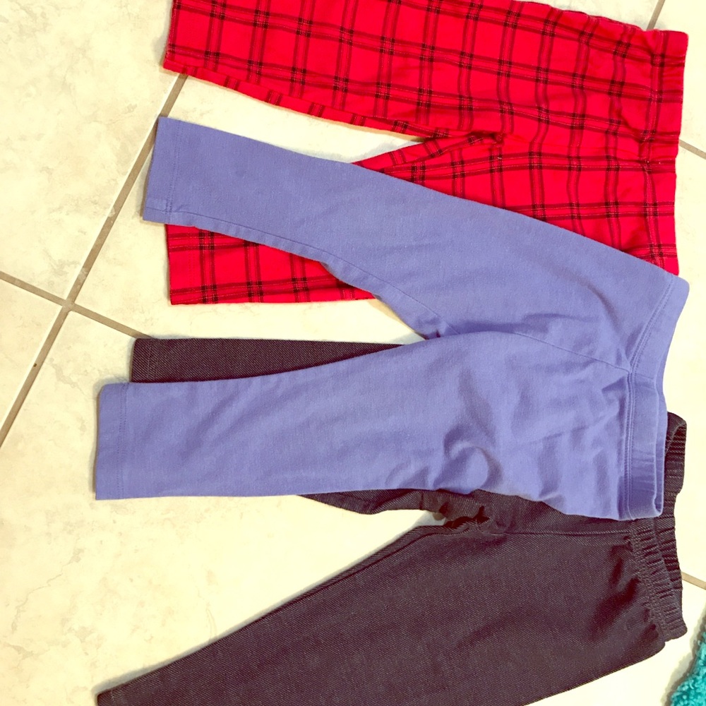 Girls 2T old navy and carters leggings