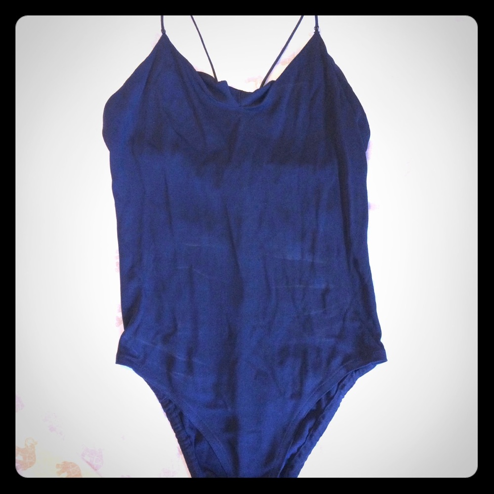 Ralph Lauren 100% silk body suit