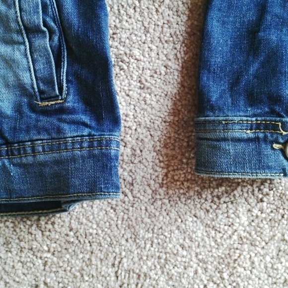 Boys Denim Jacket Jeans Jacket BIEN Je T'aime BLEU - Picture 4 of 8