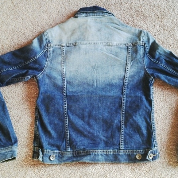 Boys Denim Jacket Jeans Jacket BIEN Je T'aime BLEU - Picture 7 of 8