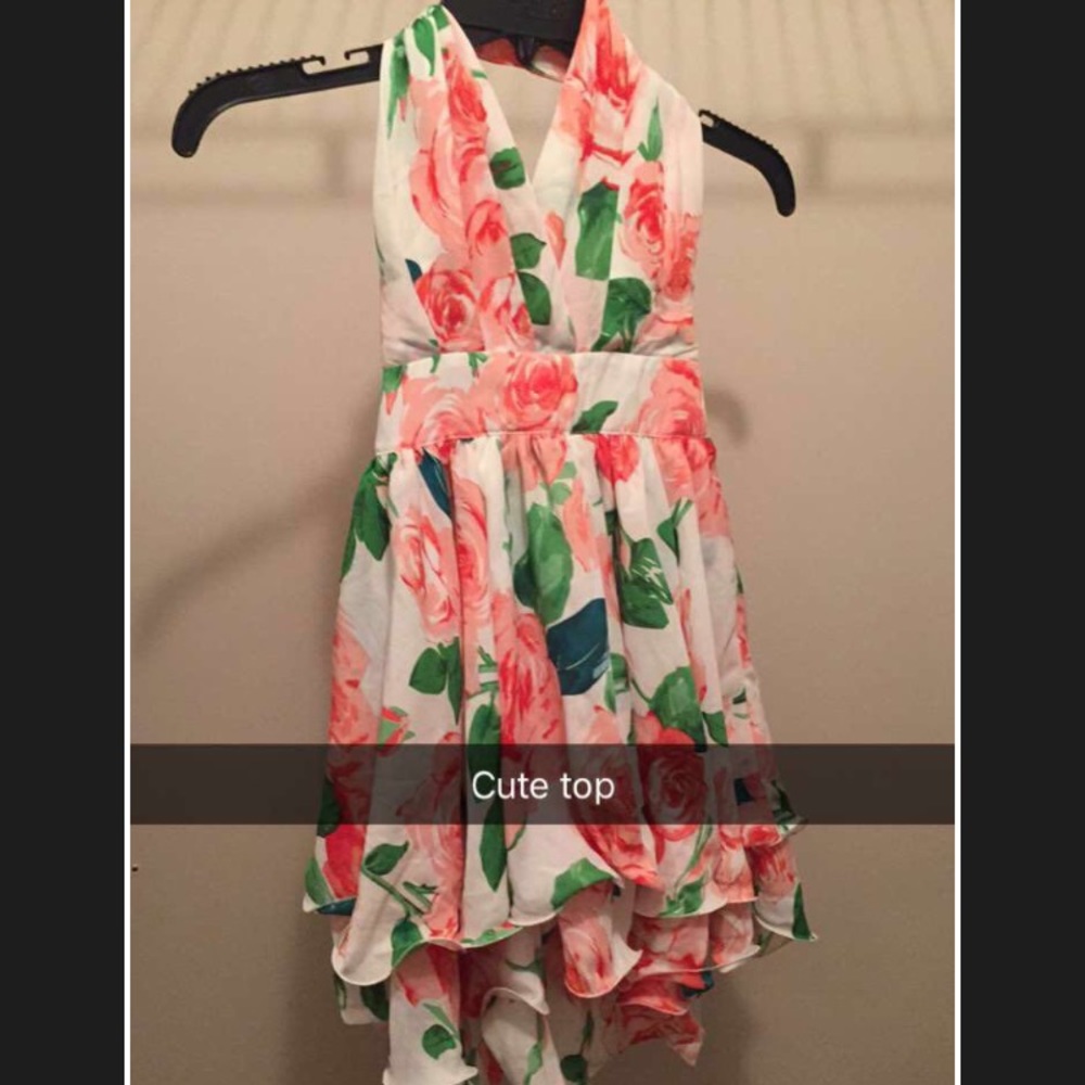 Floral boutique shirt