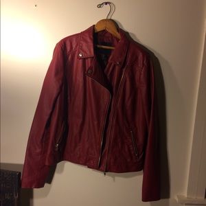 Forever 21 Red leather jacket