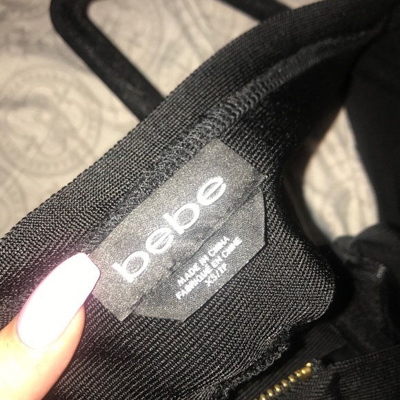 Black bandage Bebe dress - Picture 3 of 3