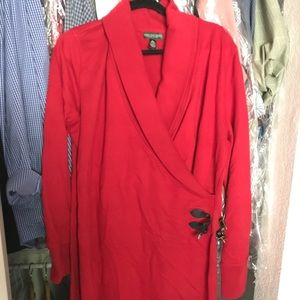 Ralph Lauren Sweater Wrap Dress🍎