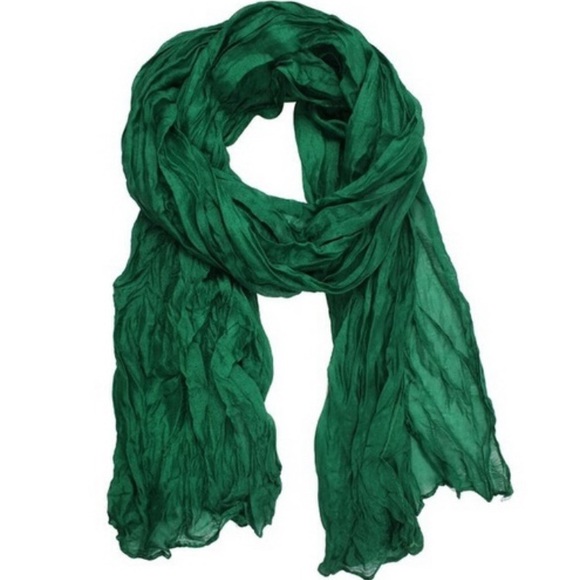 Casual soft wrinkle scarf - Picture 4 of 7