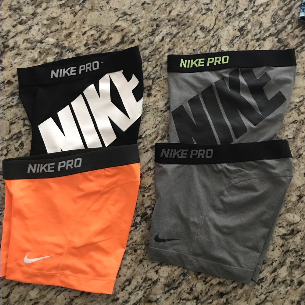 4 Pair of Nike Pros