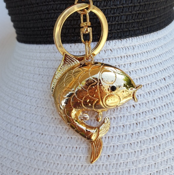 Fish Rhinestone Keychain - Picture 3 of 4