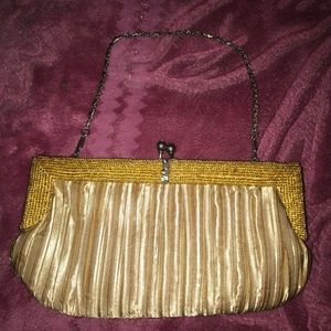 Gold Purse/ Clutch