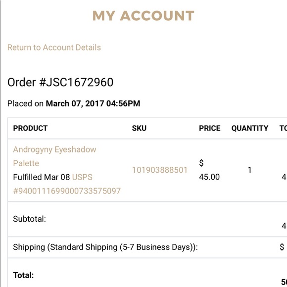 Jeffree Star Androgyny pallete - Picture 4 of 4