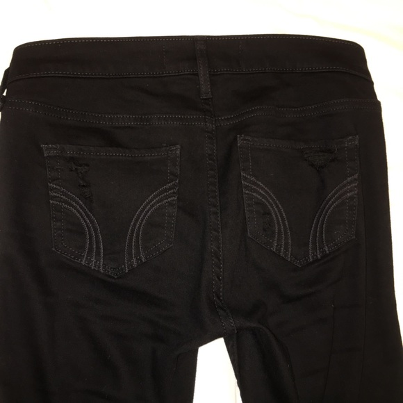 black distressed "super skinny" jeans - Picture 4 of 4