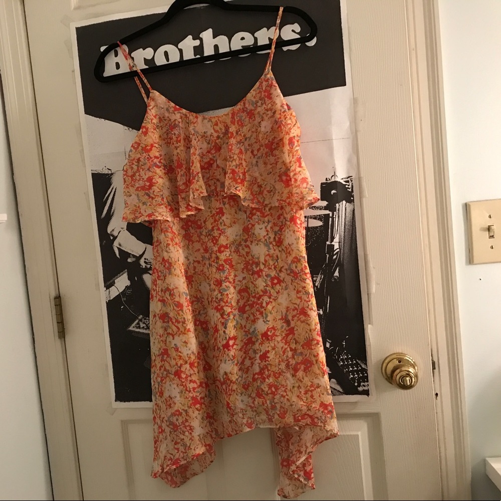 BCBGENERATION FLORAL DRESS SIZE XS