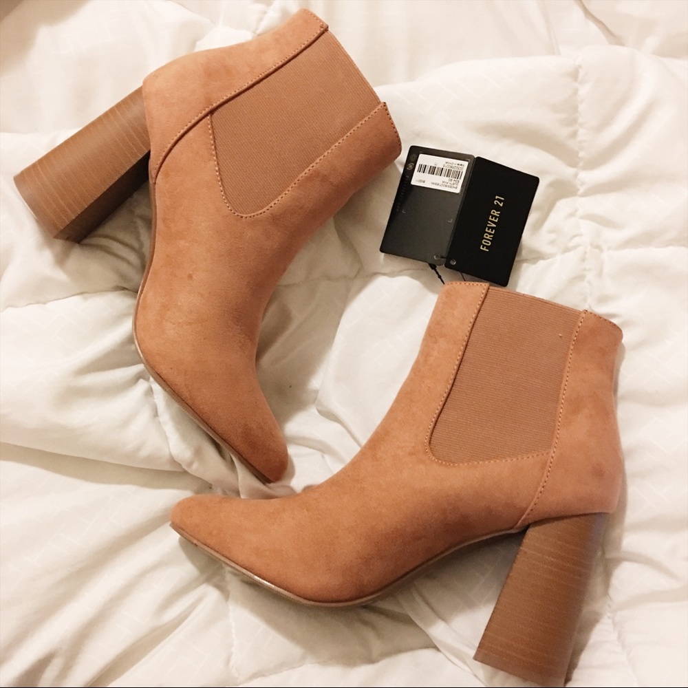 Forever21 Rose Booties (Size 7)