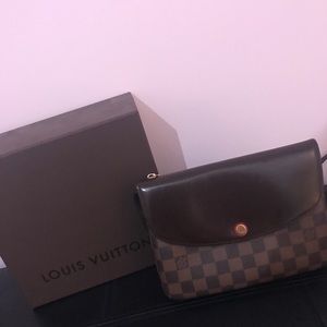 LOUIS VUITTON Monogram Twice Damier Crossbody