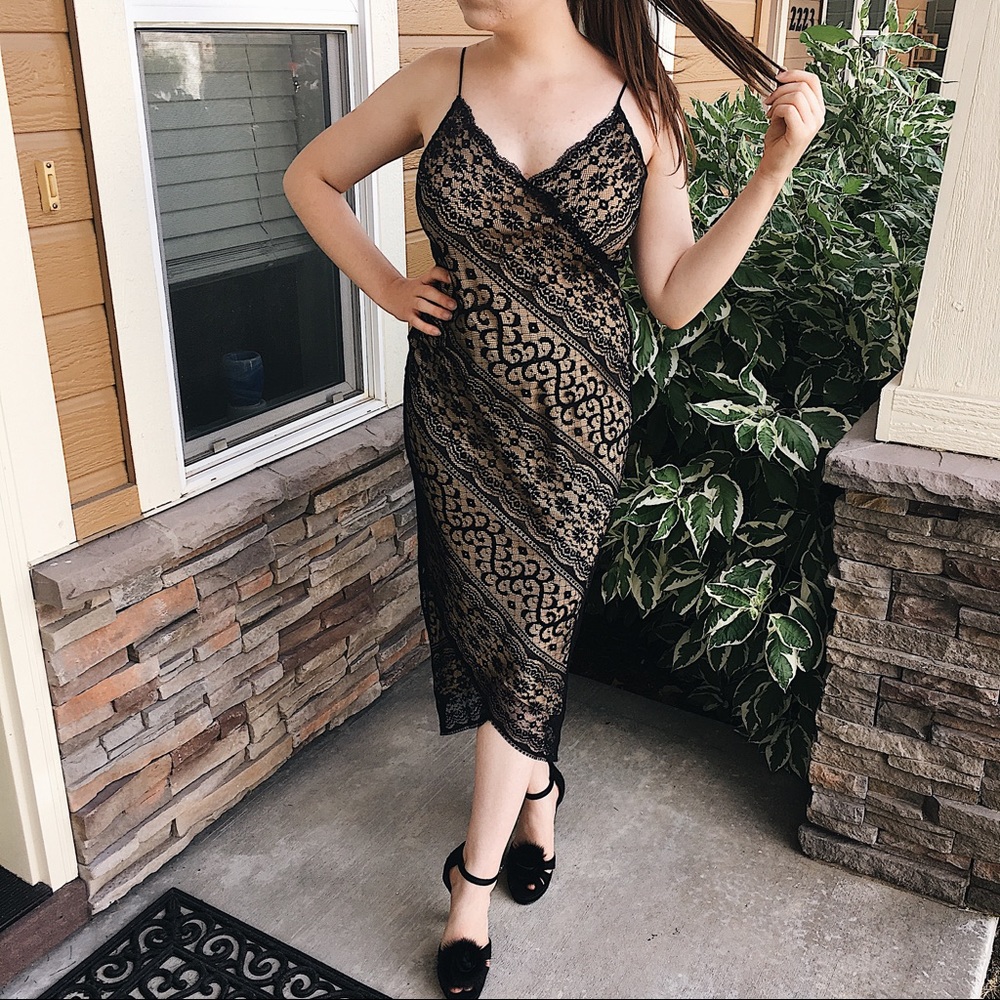 LAUNDRY Lace Dress