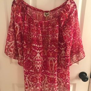 OTS Show Me Your MuMu- Pomegranate Punch print