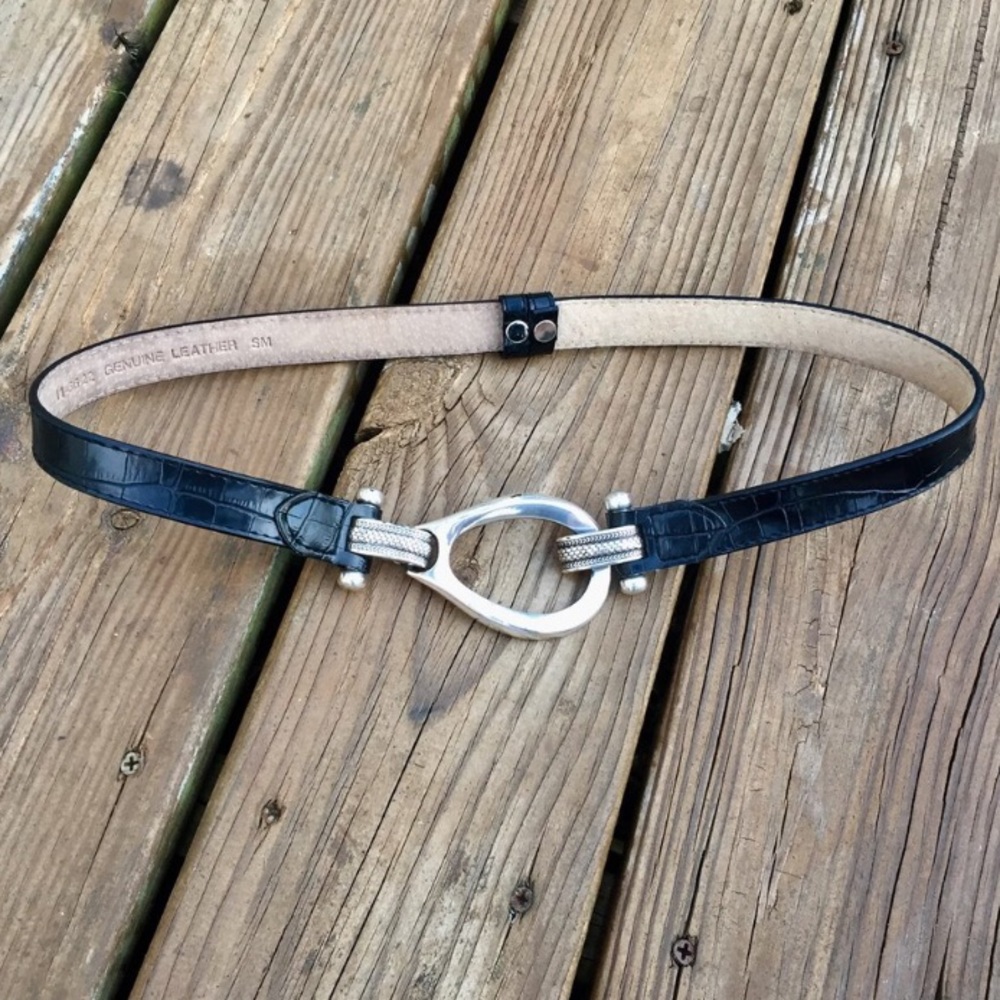 Genuine leather belt