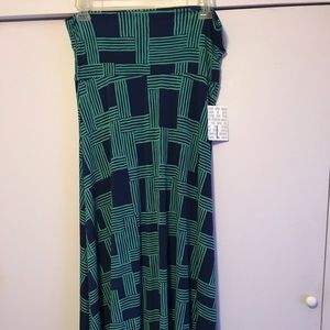 Large lularoe Maxi skirt