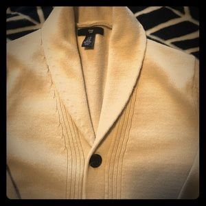 GAP ivory cardigan old timer style sweater, 👍🏻
