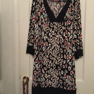 NWOT DRESS MULTI COLORED LIGTWEIGHT 3X
