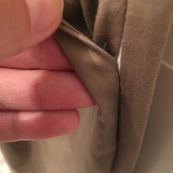 Max & Cleo white and tan cotton dress Size 6 - Picture 8 of 8