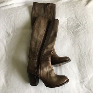New Freebird by Steven Madden leather boots