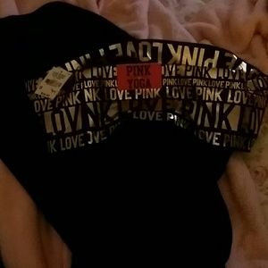 New Victoria Secret yoga pants. Small .boot cut