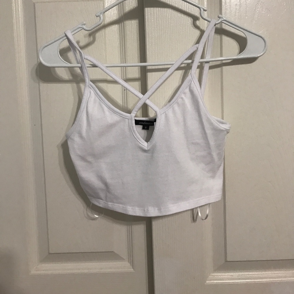 White Crop Top
