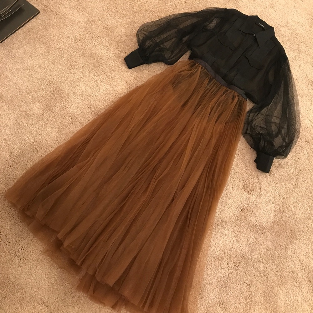 Black Silk Blouse
