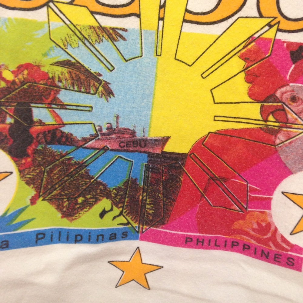Saleš¤Vintage cut off tank top tourist tee - Picture 2 of 4