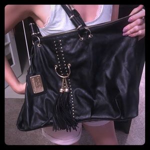 Bebe gently used black bag