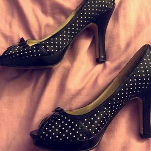 Madden Girl Polka Dot Heels