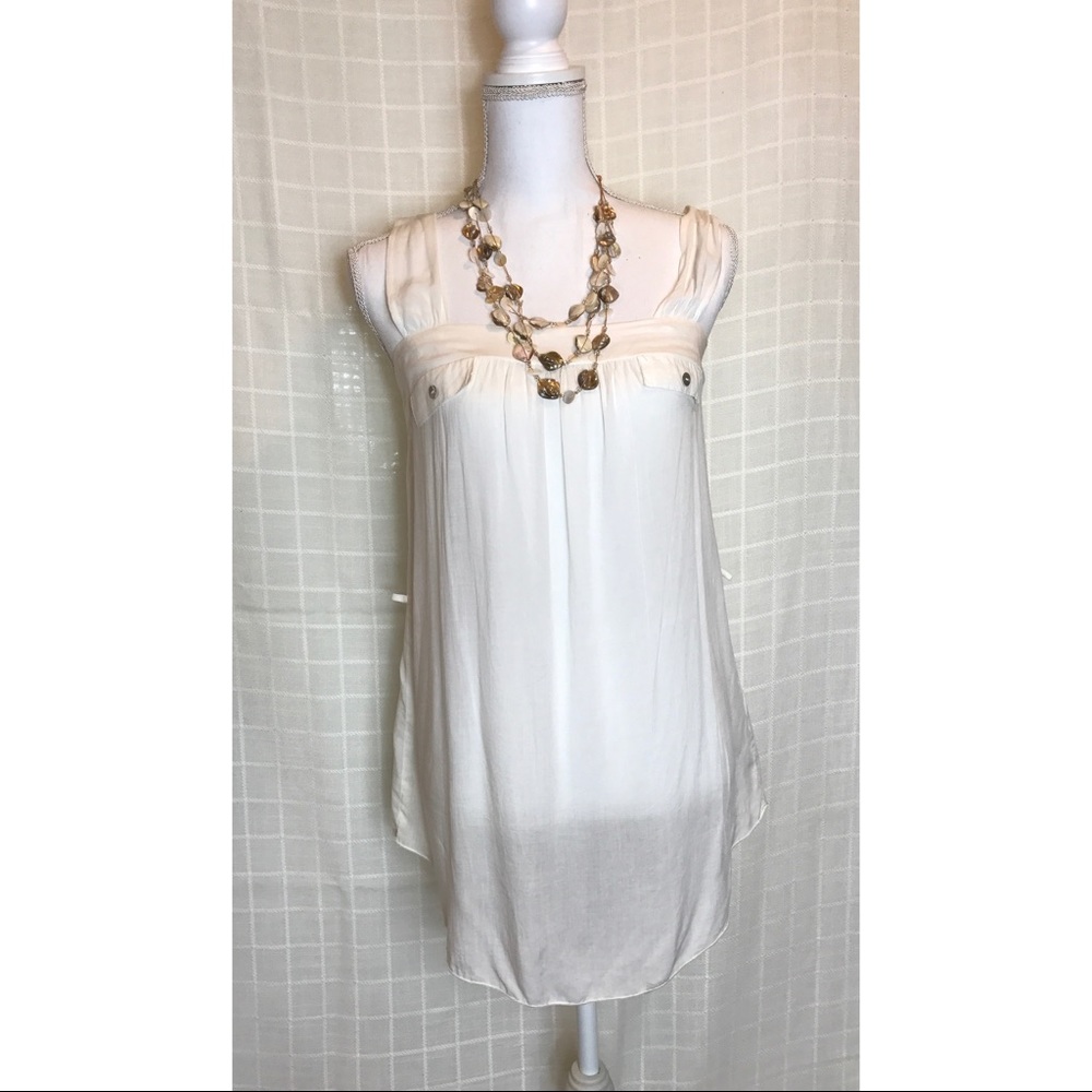 Phanuel White Tank Top (M)