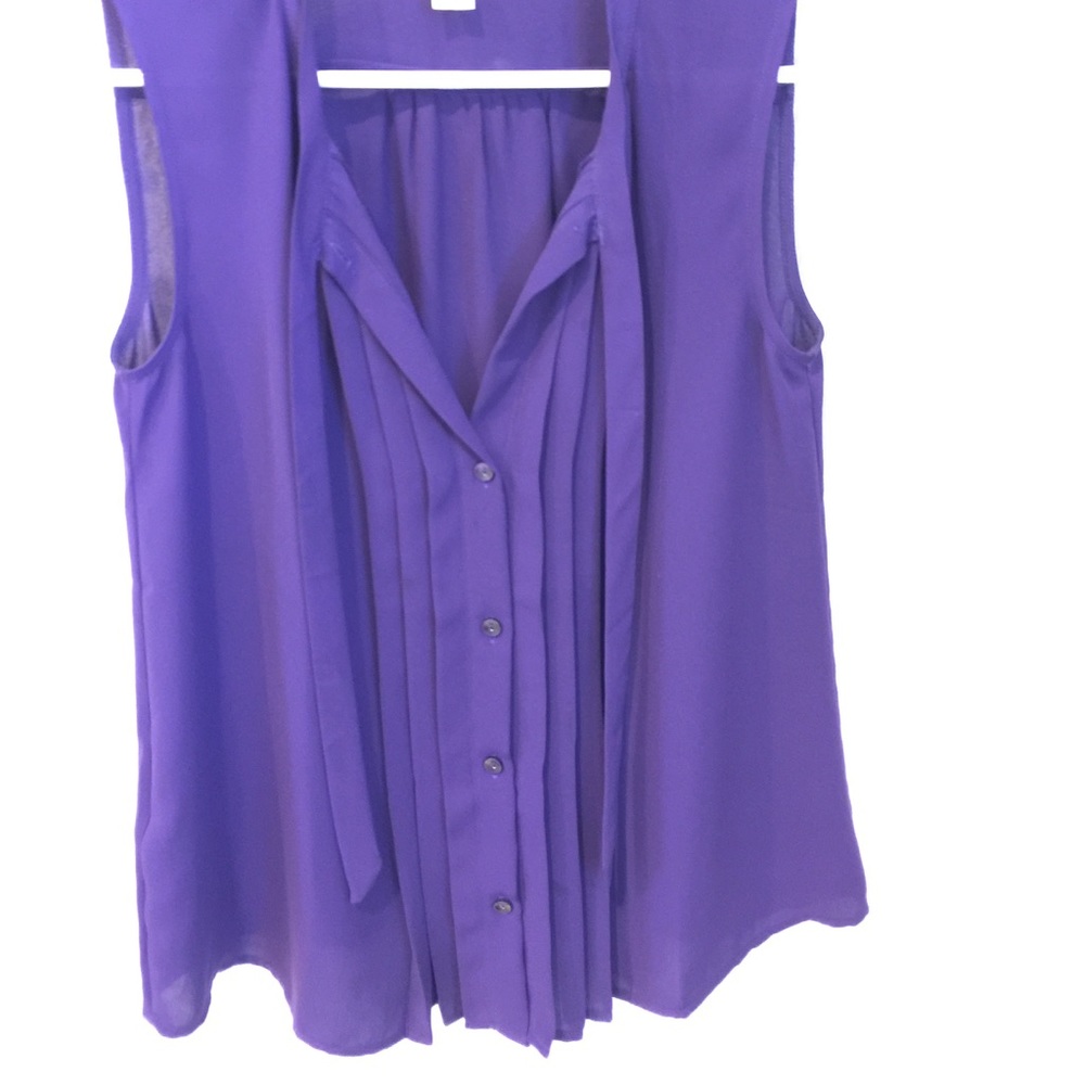 NWOT Loft purple blouse