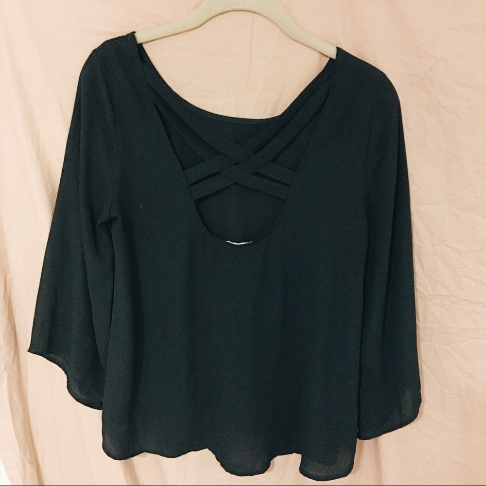 Cross Back Top