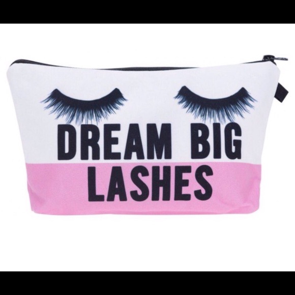 Dream Big Lashes Cosmetic Bag - Picture 1 of 3