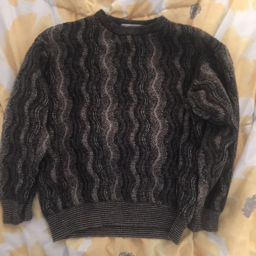 Green/Grey Sweater