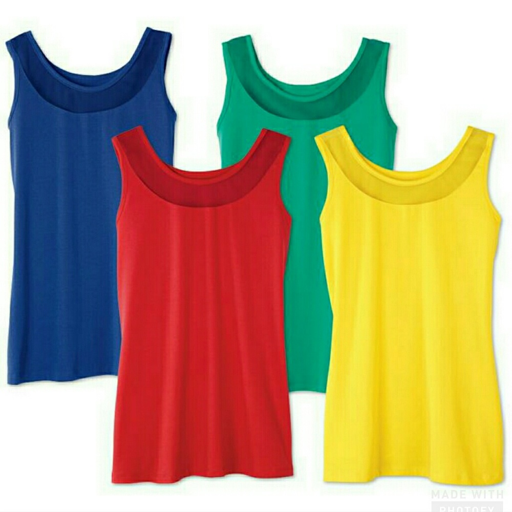 Avon 4 pack Tank top NEW no tags