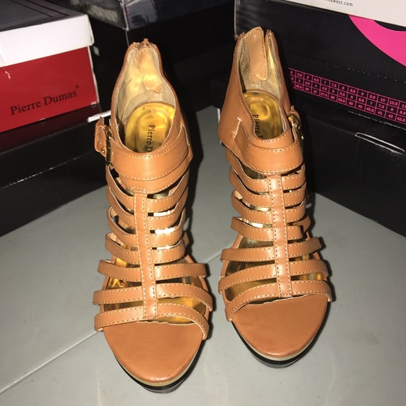 Pierre Dumas high heel zipper sandals. Brand new - Picture 2 of 3