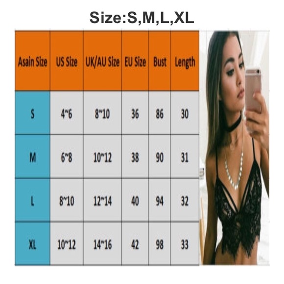 White Crop Summer Lace Bralette Top - Picture 4 of 4