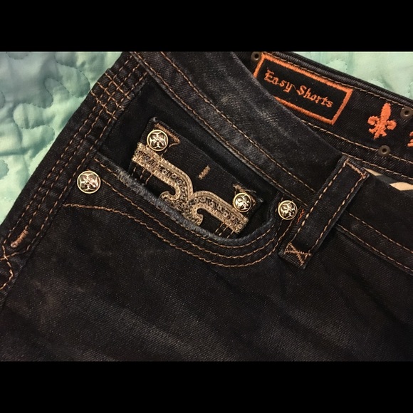 Ladies Rock Revival Jean shorts size 30 - Picture 3 of 5