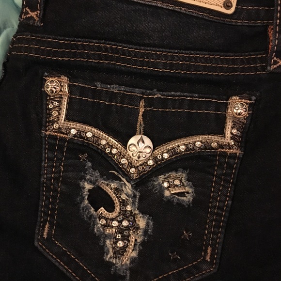 Ladies Rock Revival Jean shorts size 30 - Picture 5 of 5