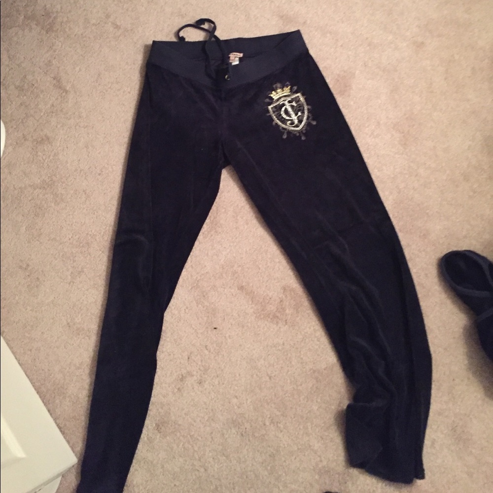 Juicy couture velour track pants