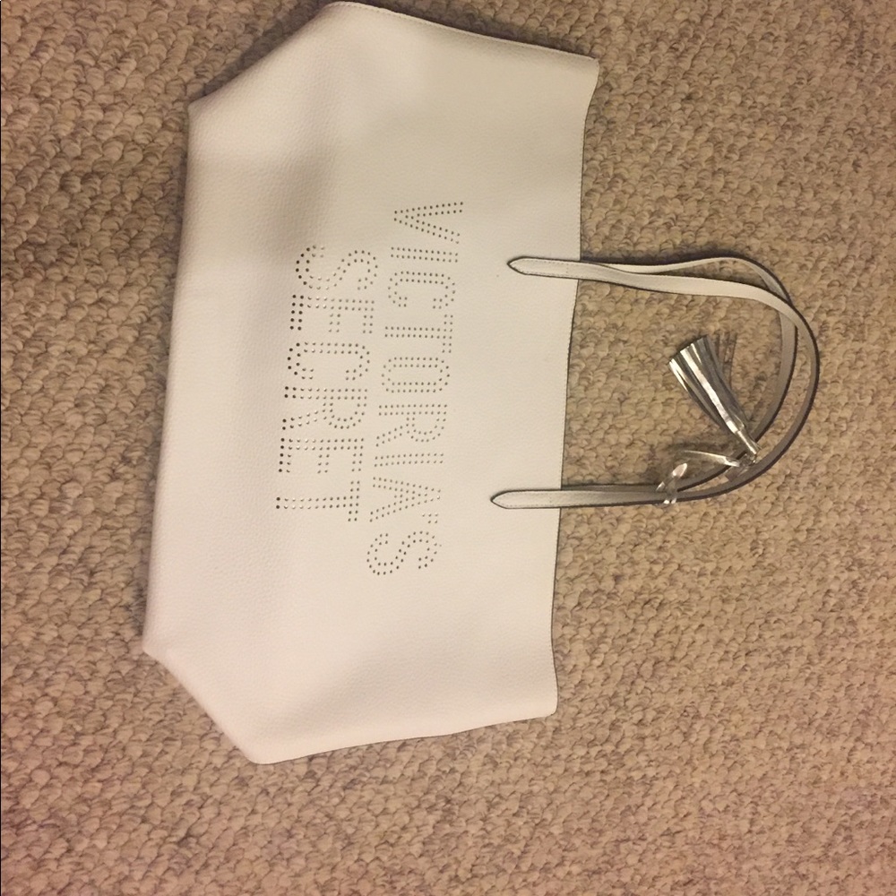 Victoria secret white tote