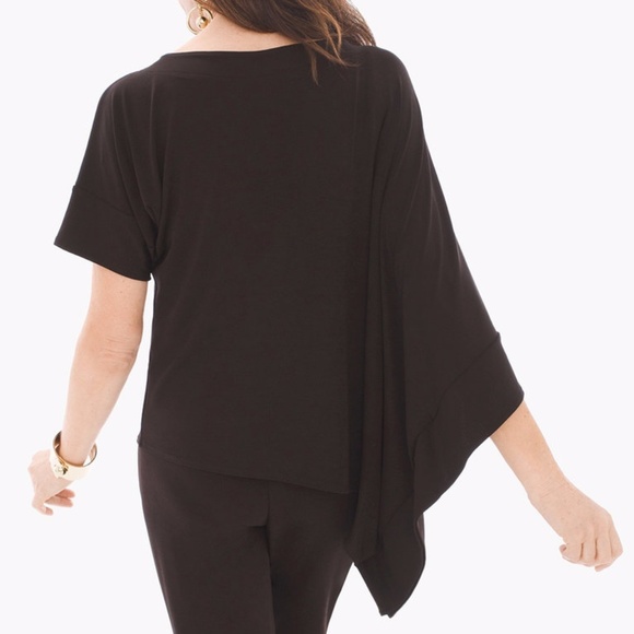 BNWT Chico's Grommet-Border Top - Picture 2 of 3